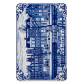 Amsterdam grachtenhuizen magneet (Verticaal)