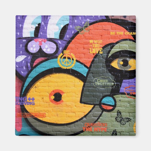 Amsterdam Graffiti Magneet (Voorkant)