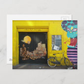 Amsterdam Graffiti Street Art Nr. 4 - Snake Briefkaart (Voorkant / Achterkant)