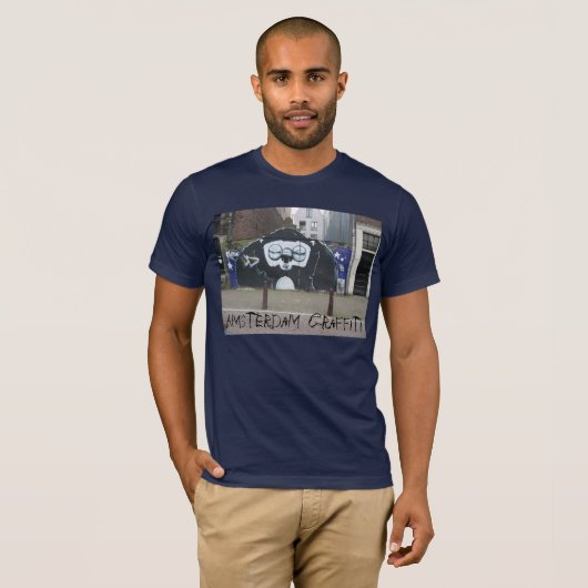 Amsterdam Graffiti T-shirt (Voorkant volledig)