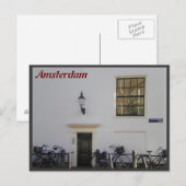 Amsterdam greetingcard briefkaart (Voorkant / Achterkant)