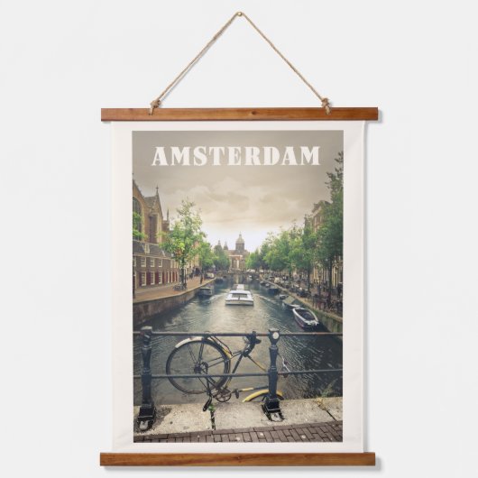 Amsterdam Hangend Wandkleed (Voorkant)