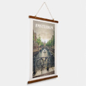 Amsterdam Hangend Wandkleed (Gebogen)