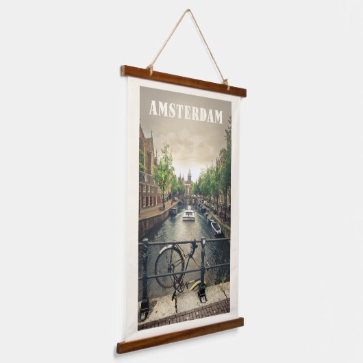 Amsterdam Hangend Wandkleed (Gebogen)