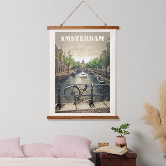 Amsterdam Hangend Wandkleed (Slaapkamer)