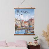 Amsterdam Hangend Wandkleed (Slaapkamer)