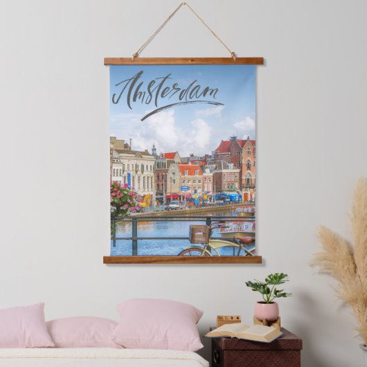 Amsterdam Hangend Wandkleed (Slaapkamer)