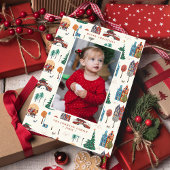 Amsterdam herbergt moderne kerstdagen feestdagenkaart