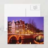 Amsterdam het Nederlandse Briefkaart (Voorkant / Achterkant)