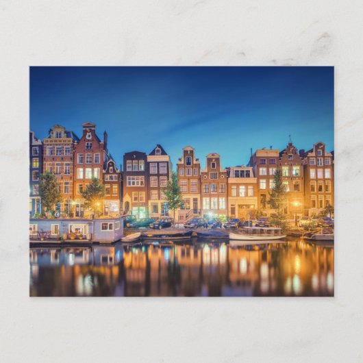 Amsterdam het Nederlandse Briefkaart (Voorkant)
