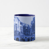 Amsterdam Holland Cityscape Delft-Blue-look Mok (Midden)