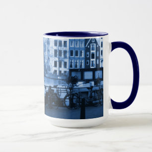 Amsterdam Holland Cityscape Delft-Blueware-look Mok