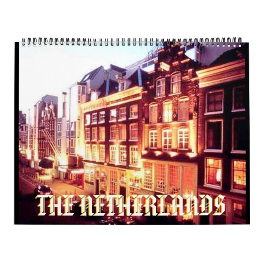 AMSTERDAM, HOLLAND (Foto van Mojisola A Gbadamosi) Kalender (Hoes)