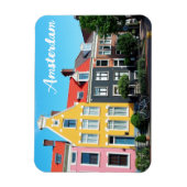 Amsterdam Holland Houses Travel souvenir Magneet (Verticaal)