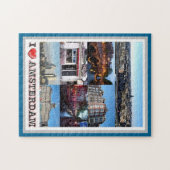 Amsterdam - Holland - Ik hou van - Legpuzzel (Horizontaal)