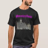 Amsterdam Holland Nederland Reizen Koninklijk Pale T-shirt (Voorkant)