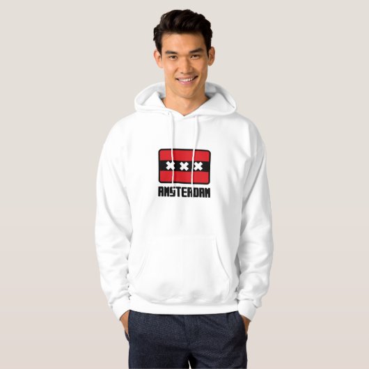 Amsterdam Hoodie (Voorkant volledig)