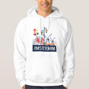 Amsterdam Hoodie creatief en uniek