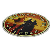 Amsterdam Hotel, tekstsnijbord bewerken Snijplank (Hoek)