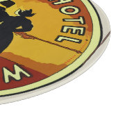 Amsterdam Hotel, tekstsnijbord bewerken Snijplank (Hoek)