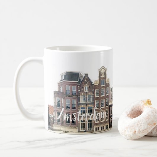 Amsterdam Houdt mok (Met donut)