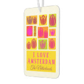 Amsterdam houdt van tulpenautotaxichauffeur Air Fr Luchtverfrisser (Links)