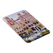 Amsterdam huizen - koelkast magneet door Velvet Es (Rechterzijde)