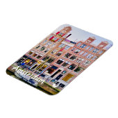 Amsterdam huizen - koelkast magneet door Velvet Es (Linkerzijde)