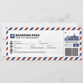 Amsterdam-instapreisbiljet Kaart (Voorkant)