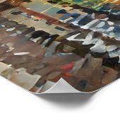 Amsterdam, joyle des Pays - Bas Poster (Hoek)