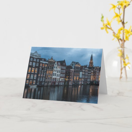 Amsterdam Kaart (Gele Bloem)