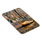 Amsterdam, Kanaal, Klomp Boat Magneet (Rechterzijde)