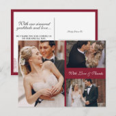 Amsterdam Kanaalhuizen Dank je foto's Collage Briefkaart (Voorkant / Achterkant)