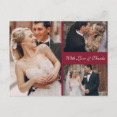 Amsterdam Kanaalhuizen Dank je foto's Collage Briefkaart (Voorkant)