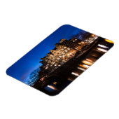 Amsterdam kanaalhuizen 's nachts magneet (Linkerzijde)