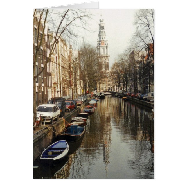 Amsterdam Kanaalkaart (Voorkant)