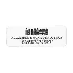 Amsterdam Kanaalrijhuizen Nederlands Terugkeeradre Etiket