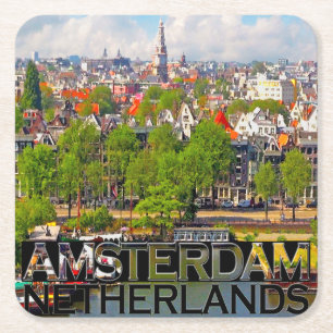 Amsterdam Kartonnen Onderzetters