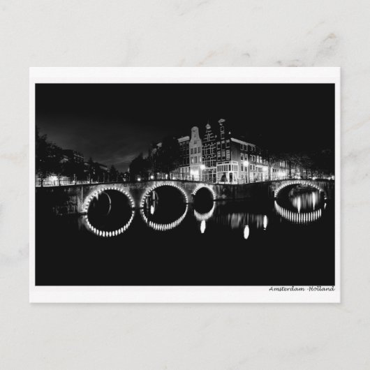 Amsterdam Keizersgracht , Briefkaart (Voorkant)