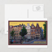 Amsterdam-Keizersgracht Centrum Briefkaart (Voorkant / Achterkant)