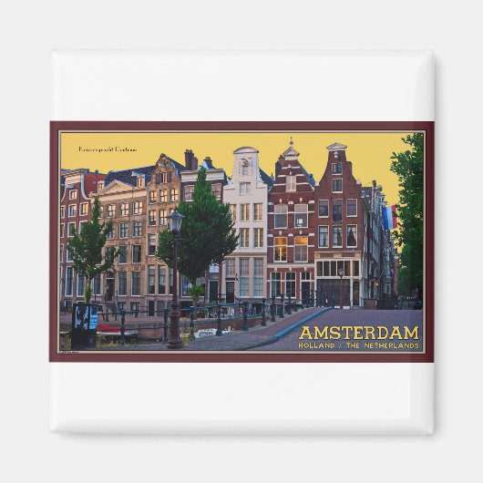 Amsterdam-Keizersgracht Centrum Magneet (Voorkant)