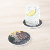 Amsterdam-Keizersgracht Centrum Zandsteen Onderzetter (Zijkant)