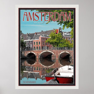 Amsterdam - Keizersgracht-RrachtCentrum Poster