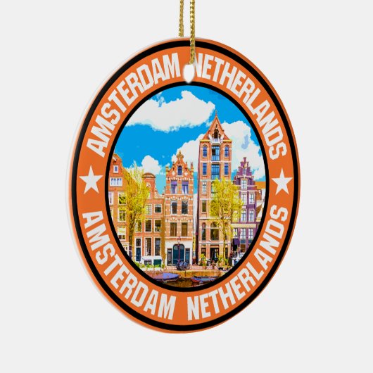 Amsterdam Keramisch Ornament (Rechts)