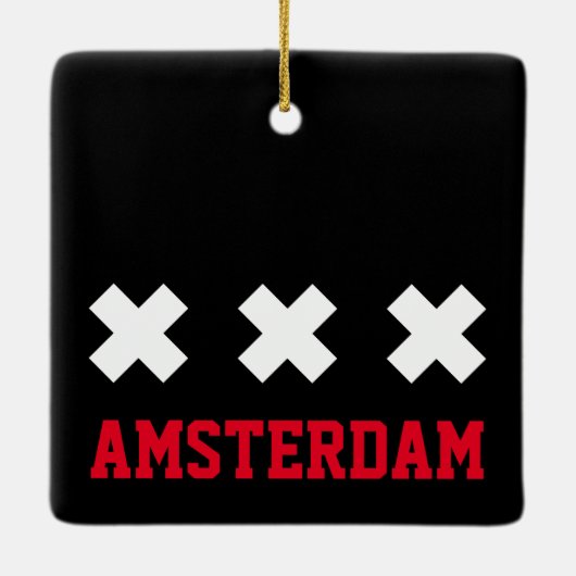 Amsterdam Keramisch Ornament (Achterkant)