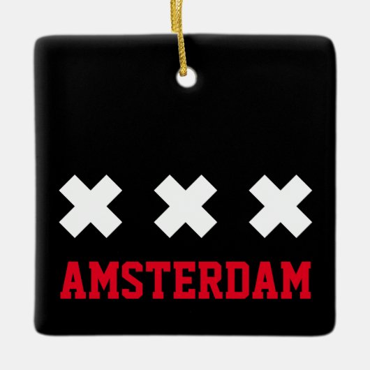 Amsterdam Keramisch Ornament (Voorkant)