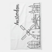 Amsterdam Kitchen Dish Towel Theedoek (Verticaal)