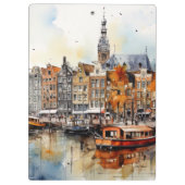 Amsterdam Klembord (Achterkant)