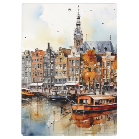 Amsterdam Klembord (Achterkant)