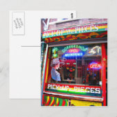 Amsterdam koffiewinkel briefkaart (Voorkant / Achterkant)